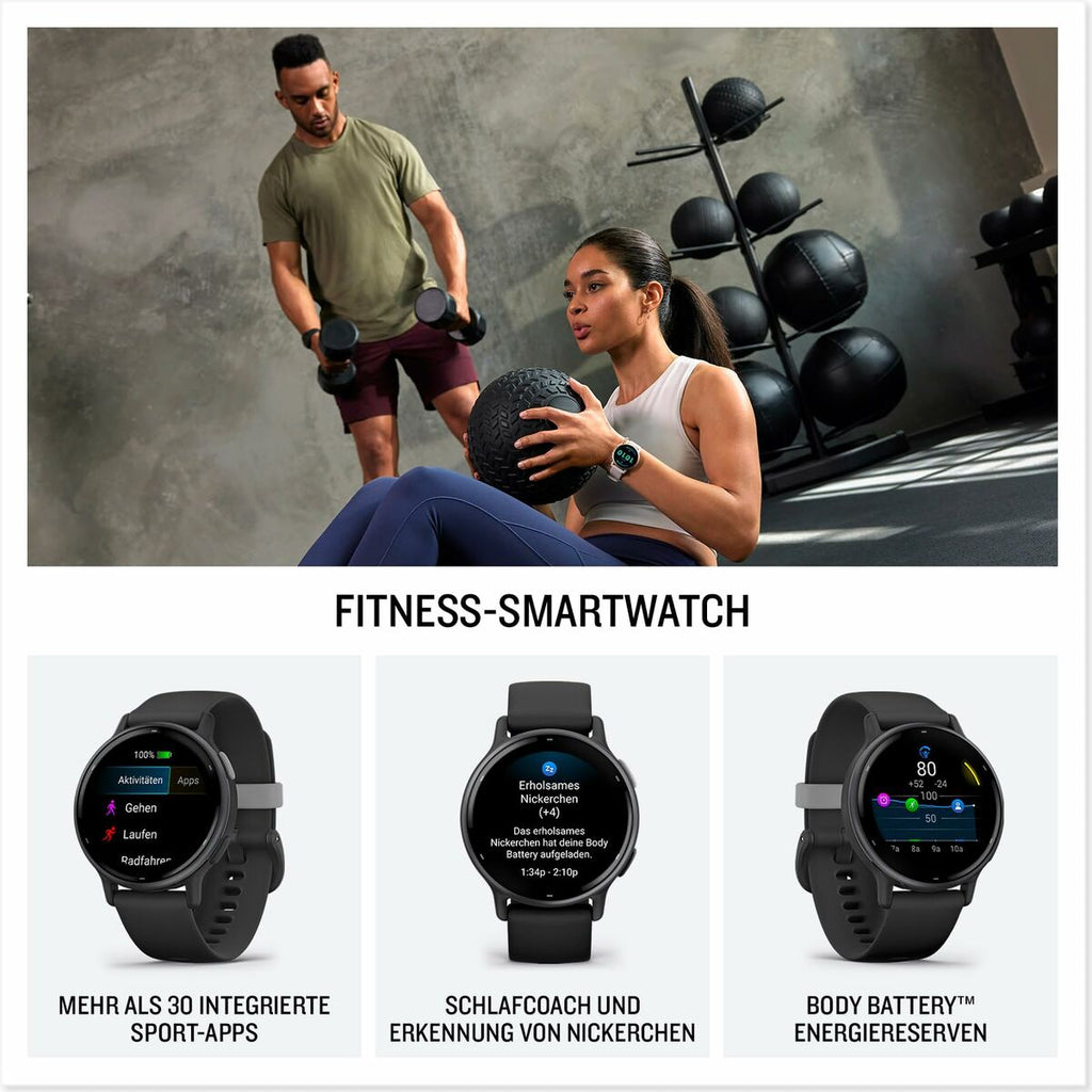 Smartwatch GARMIN Vivoactive 5 Black 1,2"
