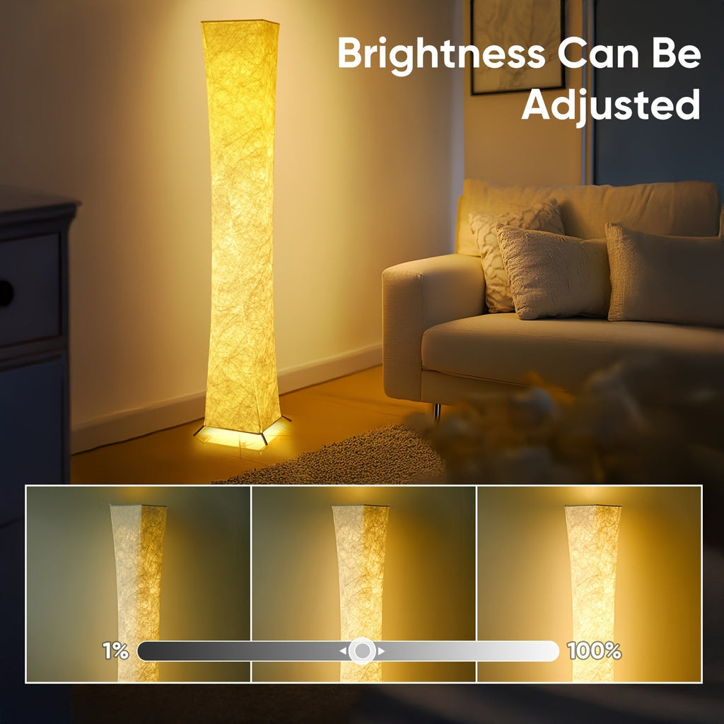 Remote Controlled LED Floor Lamp USB Powered