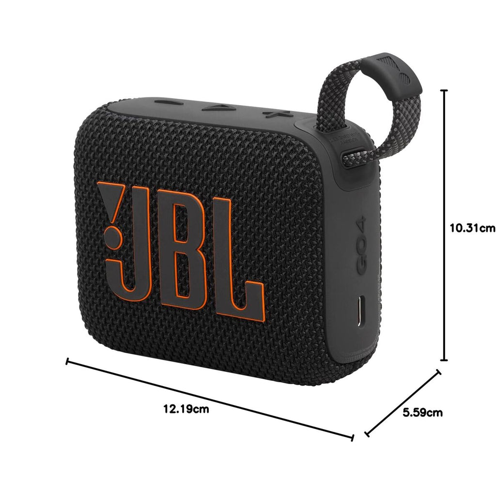 Portable Bluetooth Speakers JBL GO 4 Black