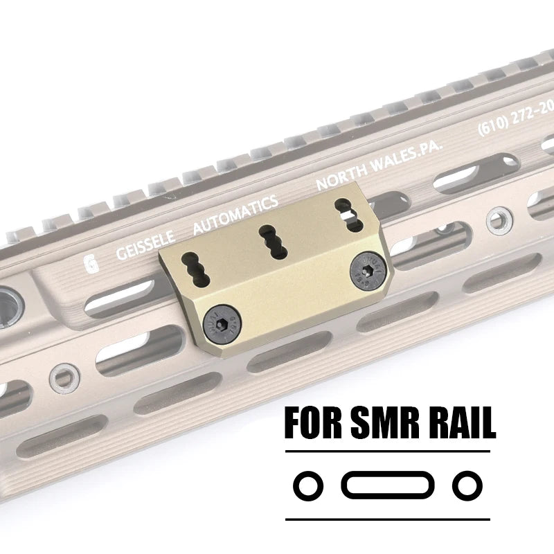 Tactical Surefire M300 M600 Offset Scout Mount Fit SMR Rail Base Airsoft PLH V2 350 Flashlight Mount