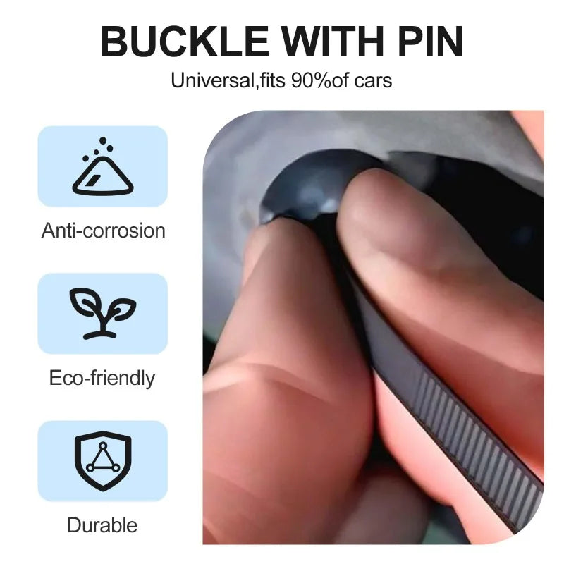 New Heavy Duty Nylon Cable Ties Universal Self Locking Zip Ties for Car Repair Daily Use Office Organization  Cable Marker