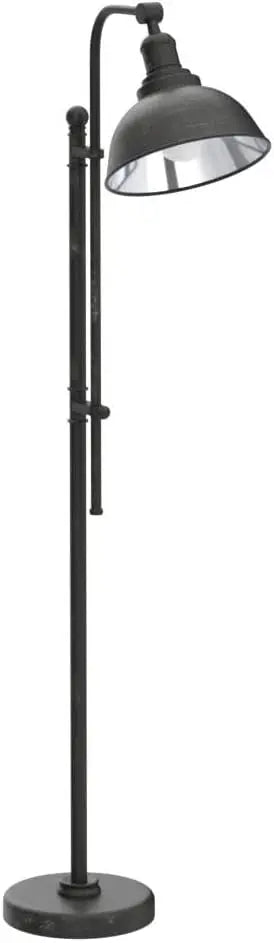 65'' Adjustable Vintage Industrial Floor Lamp for Living Room, Bedroom & Office, ETL Certified