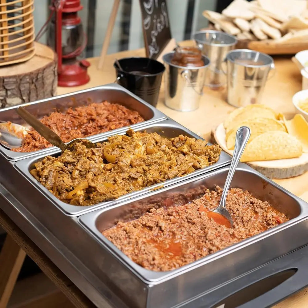 Commercial ood Warmer ull Size Soup Warmer or Catering and Restaurants - 120V, 1200W, its 12"x20" ood Pan