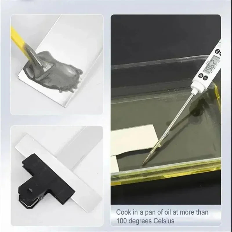 ZEXEF High Temperature Glue for Metal Welding Strength Repair Resistant Magic AB a Plastic Wood B Adhesive Purpose Bi Component