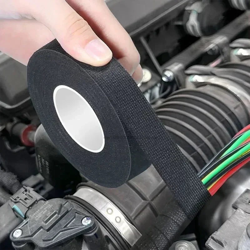 Sound Absorbing Tape Black Adhesive Electrical Soundproof Tape Electric Insulation Tape Automotive Fabric Cloth Tapes