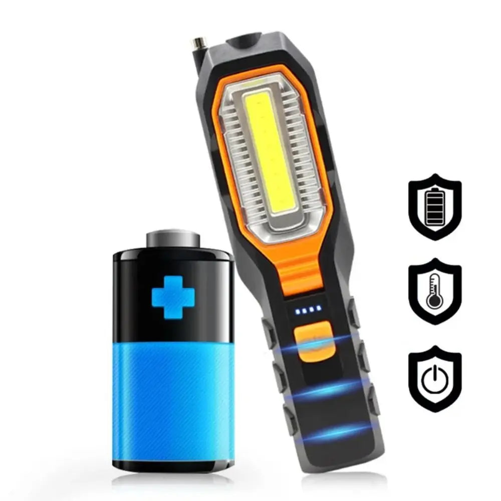 Compact Work Light Lightweight Easy To Carry Emergency Flashlight Bright Energy Saving Car Garage Mechanic Lamp Repair
