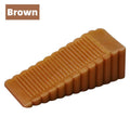 Safety Silicone Door Stop Stoppers Block Wedge Doorstops Door Stopper Home Office Door Rear Retainer Anti-collision Stop