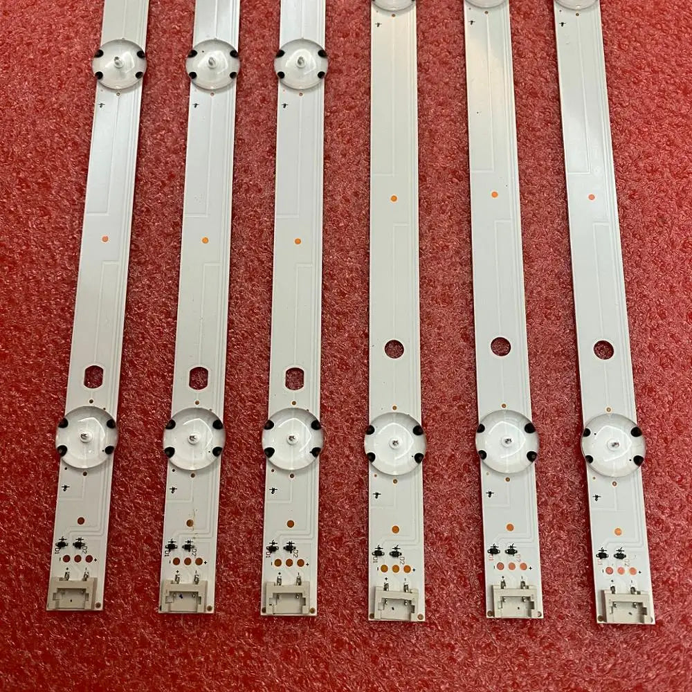12 PCS/set LED backlight strip for TV 65UJ634V 65UJ6300 65UJ630V 65UJ5500 65UK6100 65UJ63_UHD_A B C D NC650DGEAAFX7 EAV64054301