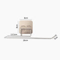 Wall Mounted Self Adhesive Paper Towel Holder Toilet Roll Rack Napkin Dispenser Kitchen Bathroom Accessories