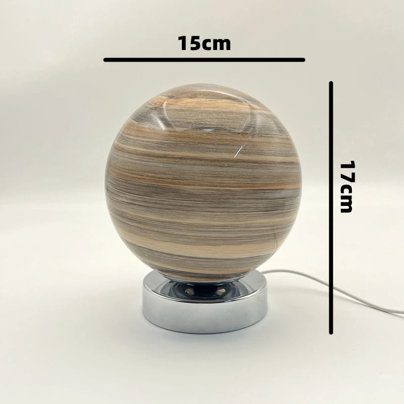 Planet Table Lamp Nordic Designer The Wandering Earth Planet Table Lamp Modern Creative Bedroom Bedside Living Room Bar Counter