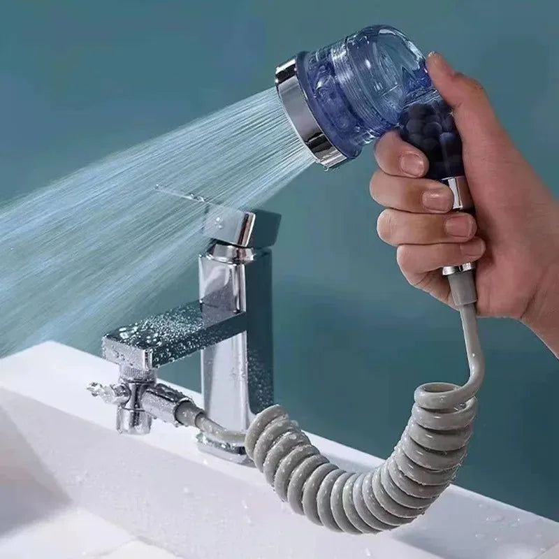 2m 3m 5m Soft Flexible Long Spring Shower Head Hose Tube Toilet Bidet Shattaff Sprayer Telephone Line Hoses Bathroom Accessories