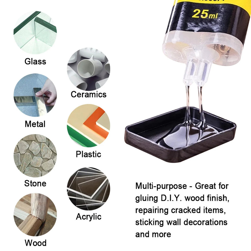 Strength Epoxy Putty AB Glue For Metal Wood Plastic Crack Repair Waterproof Heat Resistant Adhesive Quick Fix Tool