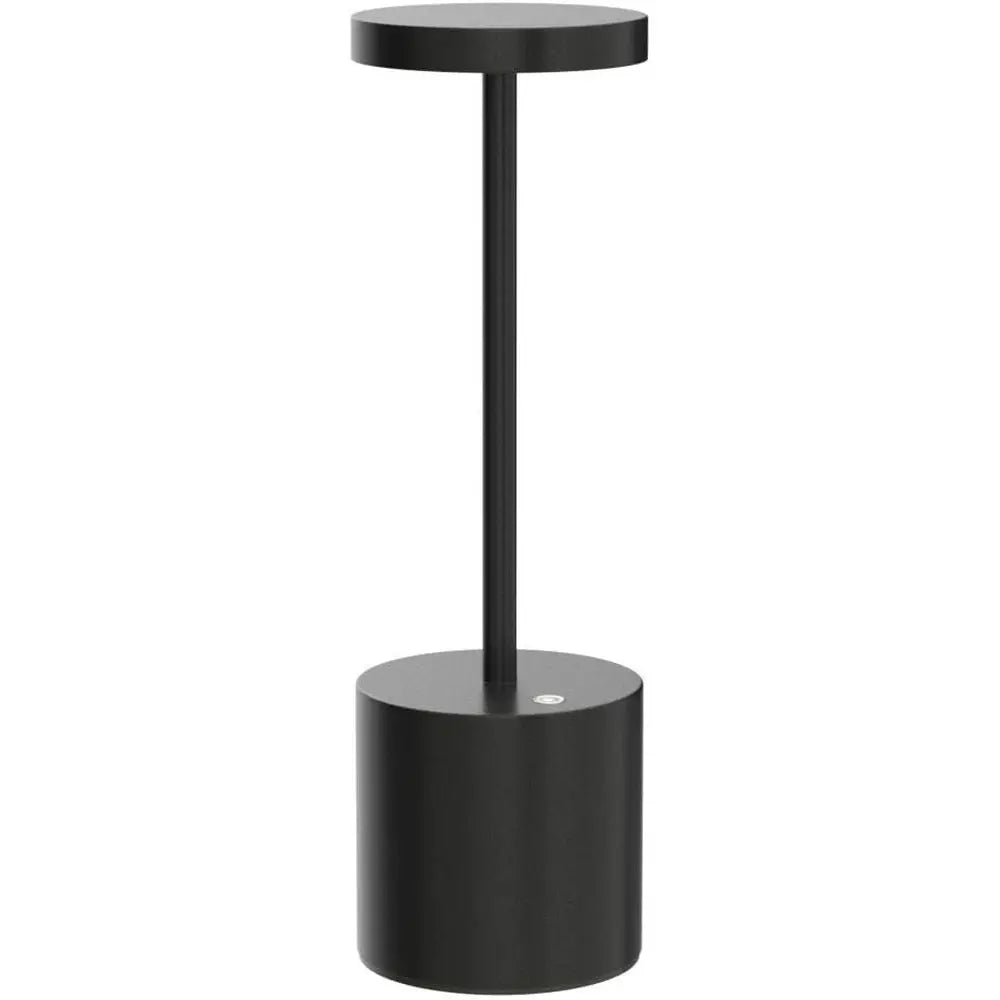 Portable Rechargeable 5000mAh LED Table Lamp Set of 2, 3 Color Step Dimming, Battery Powered Outdoor/Indoor Lighting for Patio,