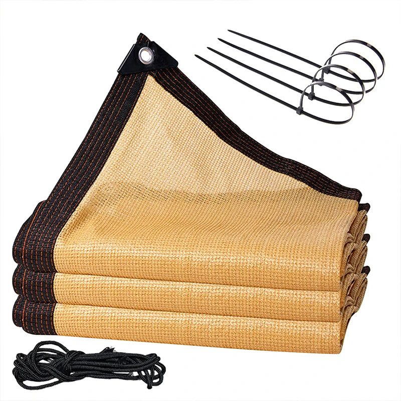 UV Protection Sunshade Net High Quality Sunscreen Fabric Plant Shed Sun Cover Garden Mesh Plant Shed Sail