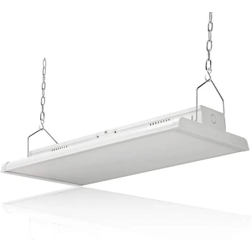 - 4 T Linear LED Shop Lights, 225W, 30,626LM Bay Ceiling Shop Light or Commercial & Industrial Use, Non-Maintenance Shop Lights