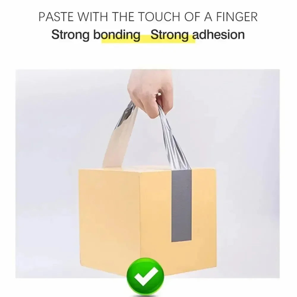 10m L × 3cm/1cm WSuper Adhesive Fabric Adhesive Tape for Carpet, Floor, Waterproof Adhesive Tape for Pipe Repair