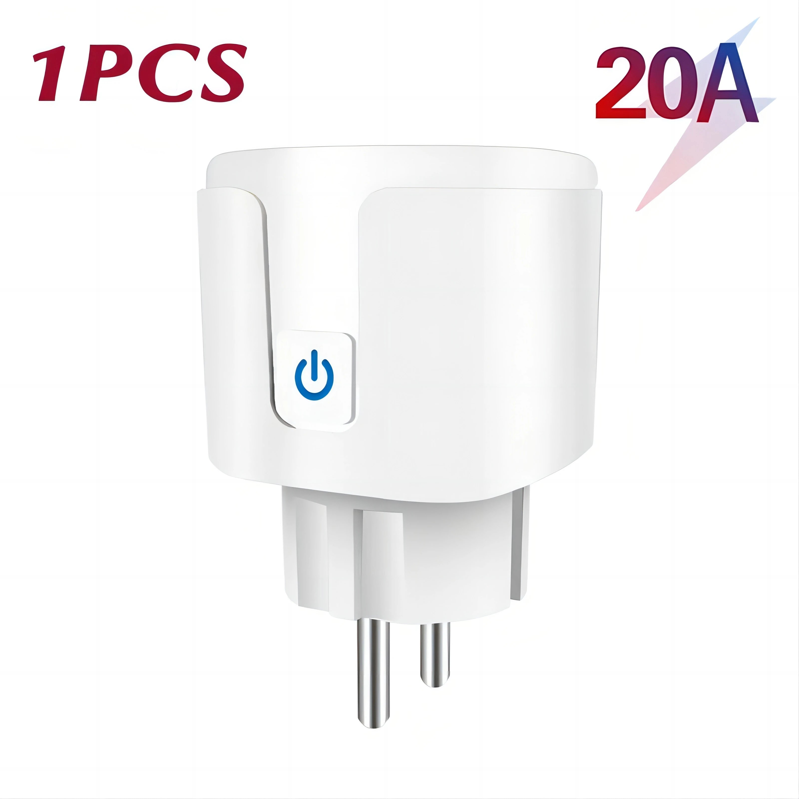 Smart Plug WiFi Socket EU 16A/20A With Power Monitor Timing Function Tuya Smart Life APP Control Works With Alexa Google Home
