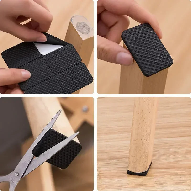 Self adhesive furniture foot protection pad, chair foot protection pad, anti slip scratch DIY durable furniture