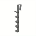 1pcs Bedroom Door Hanger Clothes Hanging Rack Over The Door Plastic Home Storage Organization Hooks, Purse Holder For Bags Rails