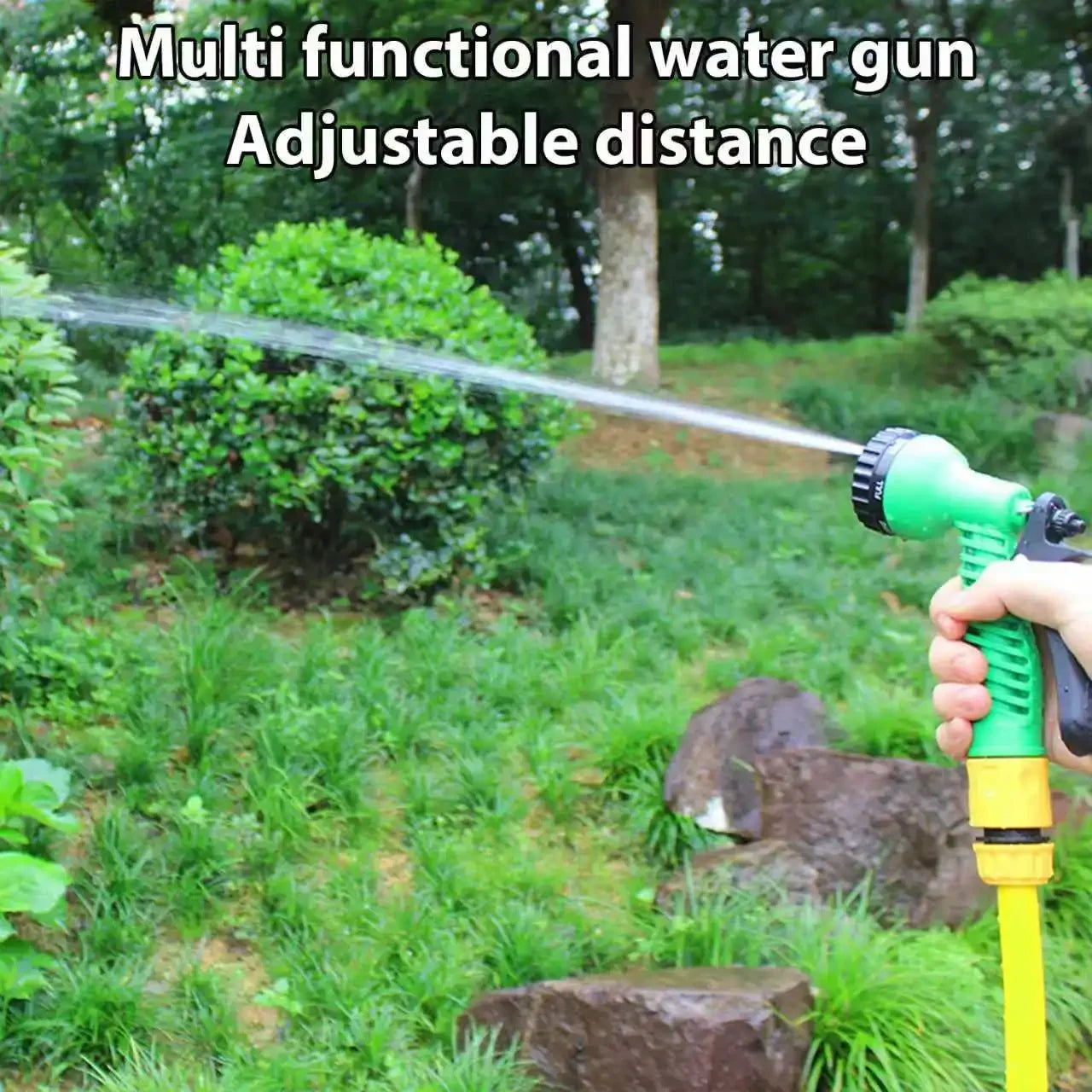 Many Pattern Garden Water Gun Hose Nozzle Mutifunctional Household Car Washing Yard Water Sprayer Pipe Tube Nozzle SprinkleTools