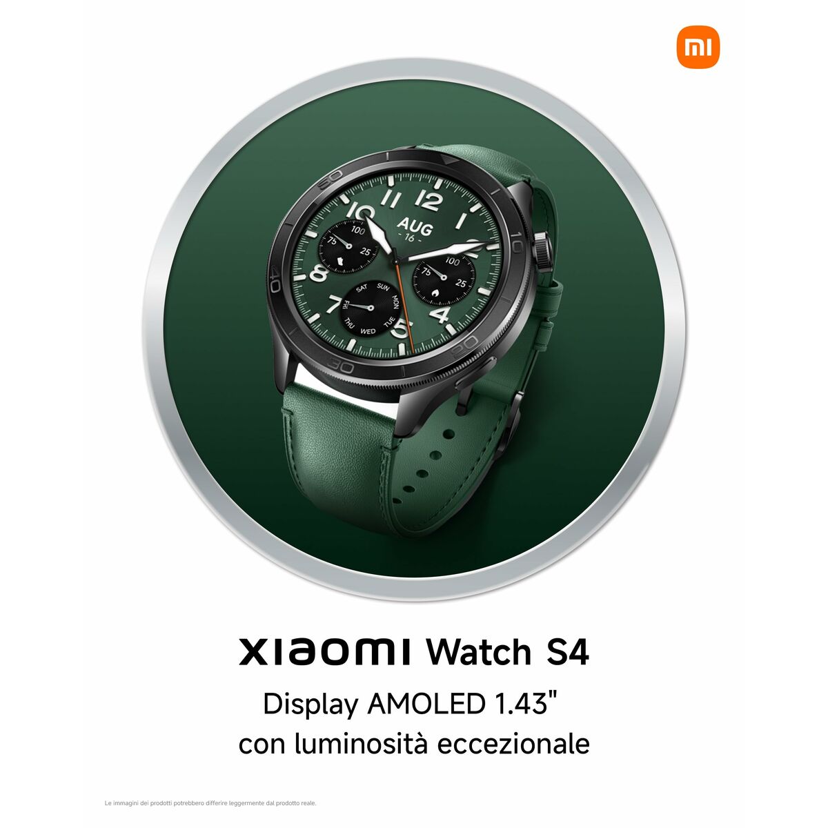 Smartwatch Xiaomi Watch S4 Silver 1,43"