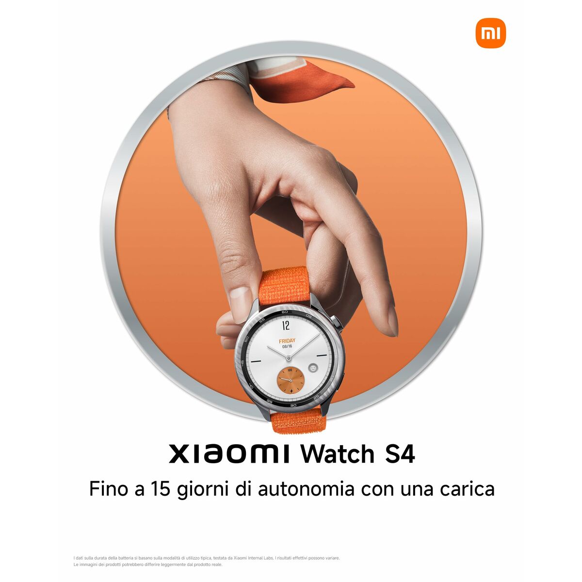 Smartwatch Xiaomi Watch S4 Silver 1,43"