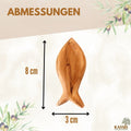 Fisch Handschmeichler aus Olivenholz