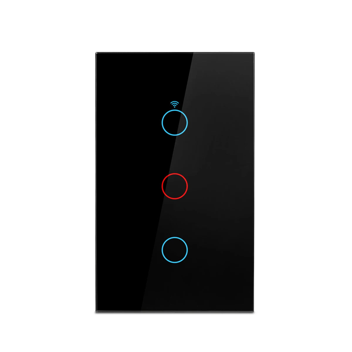 Tuya US WiFi Smart Wall Switch RF433 1/2/3/4 Gang No Neutral Wire Touch Sensor LED Light Switches Smart Home Alexa Google Home