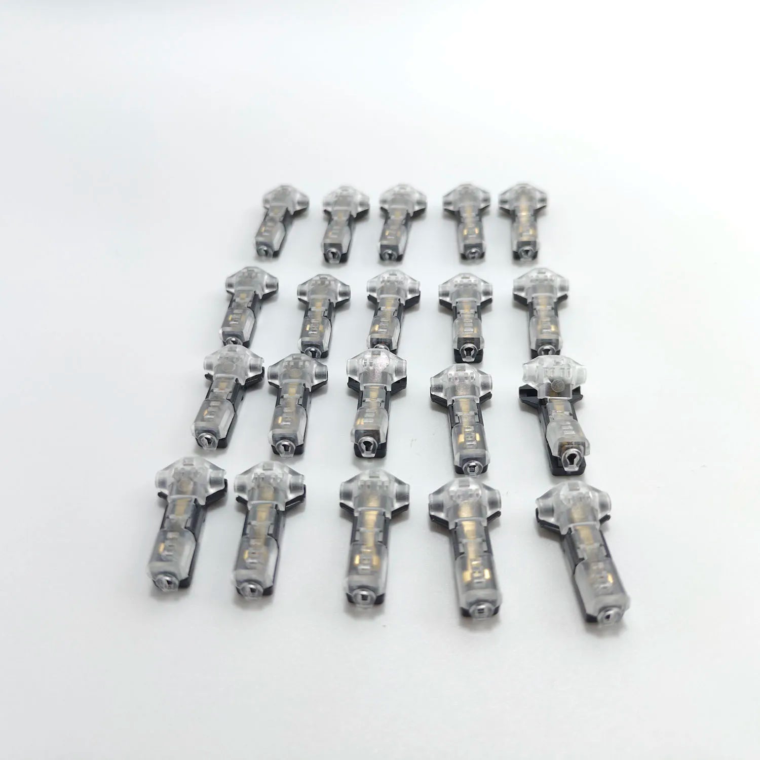 10/20/30Pcs t Type 1 Pin Low Voltage Wire Connector, Quick Solderless Wire Splice Connector, t Tap Wire Connectors, No Stripping