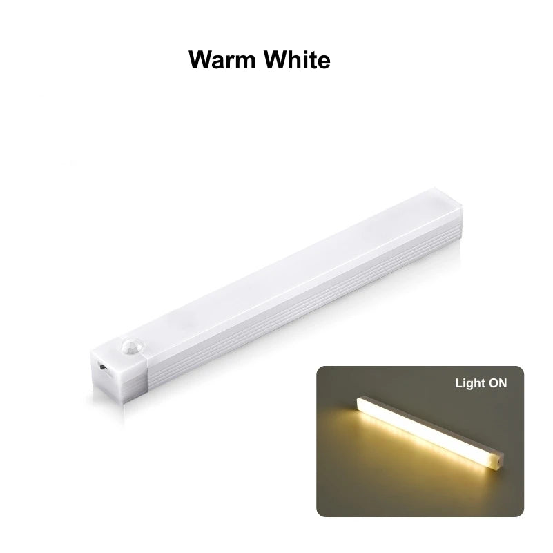 LED Bar Light Motion Sensor Night light Wireless Under Cabinet Lights For Kitchen Closet Cabinet Wardrobe Lighting Cabinet Light