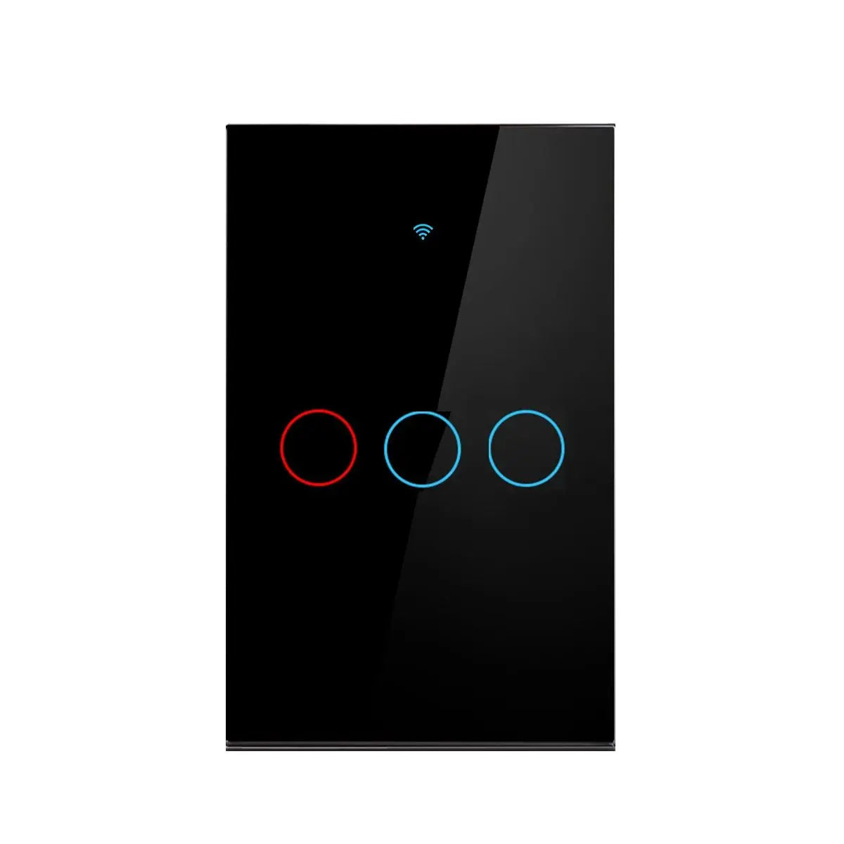 US Smart Light Switch Tuya WiFi Neutral wire/No Neutral wire Required 120 Type Wall Touch Switch Work with Alexa, Google Home