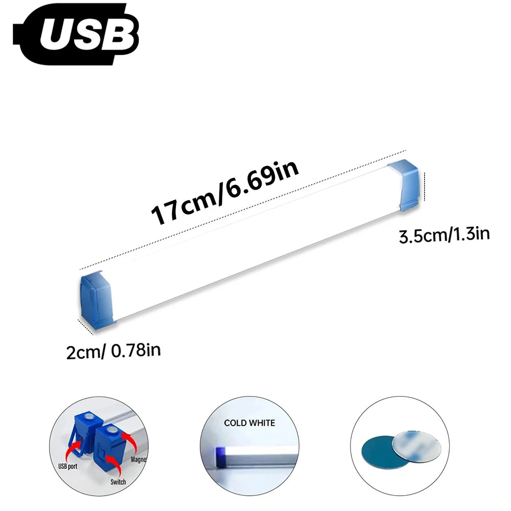 LED Motion Sensor Light Type C Rechargeable Light Wireless LED Night Light Cabinet Wardrobe Lamp Staircase Backlight For Kitchen