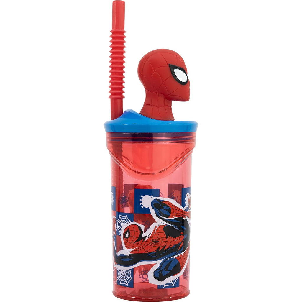 Cup with Straw Spider-Man CZ11338 3D