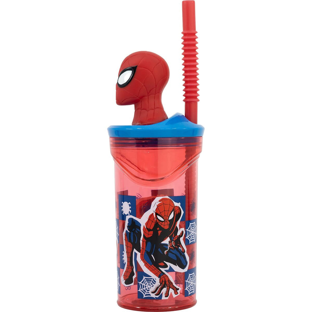 Cup with Straw Spider-Man CZ11338 3D