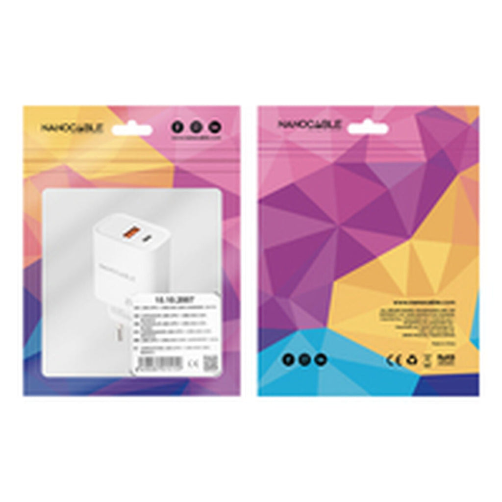 Wall Charger NANOCABLE 10.10.2007 White 20 W