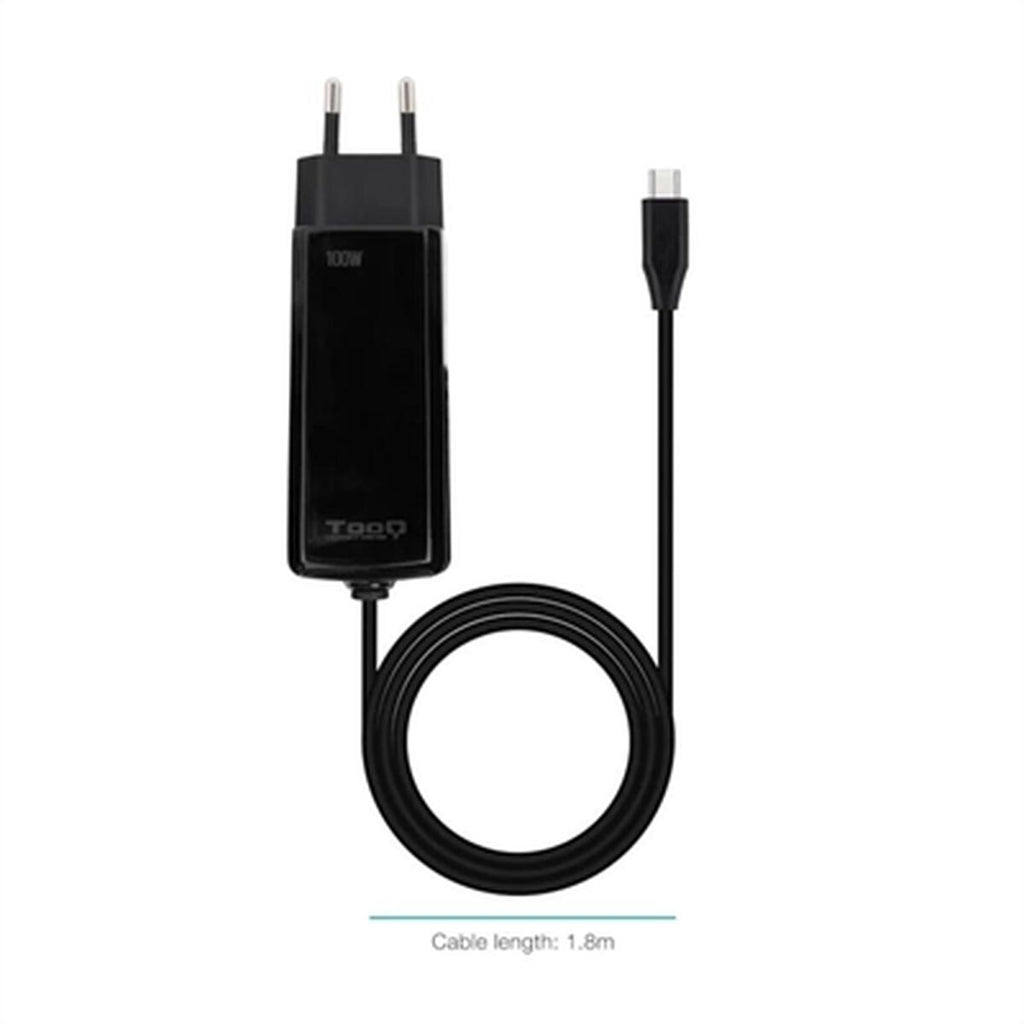 Laptop Charger TooQ TQLC-USBCGAN100PD-C 1,8 m