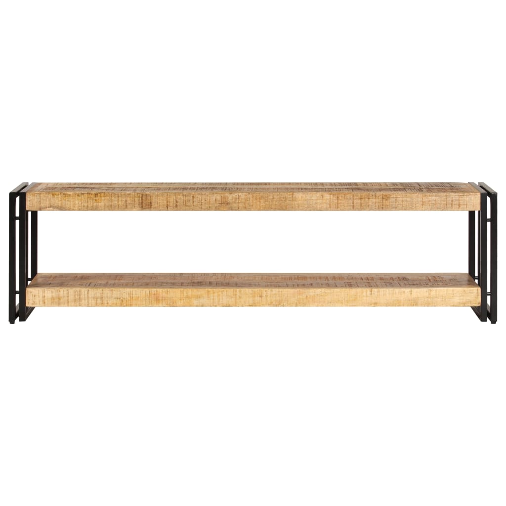 NNEVL TV Cabinet 150x30x40 cm Solid Mango Wood
