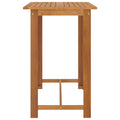 NNEVL 9 Piece Garden Bar Set with Cushions Brown