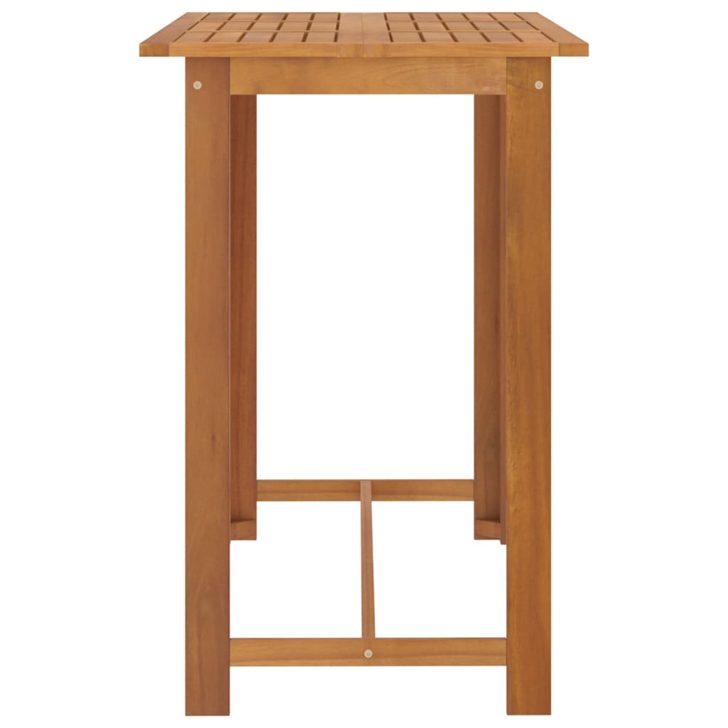 NNEVL 9 Piece Garden Bar Set with Cushions Brown