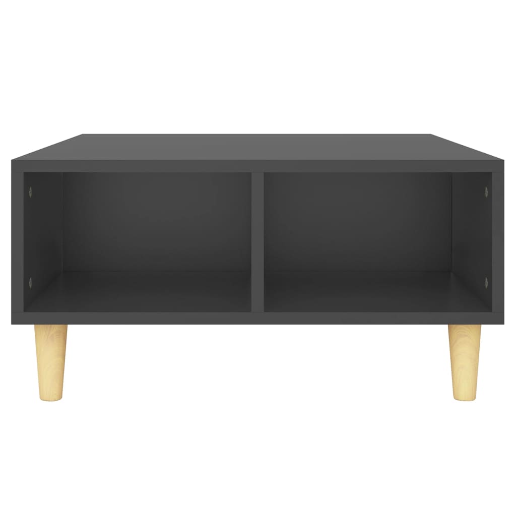 NNEVL Coffee Table Grey 60x60x30 cm Engineered Wood
