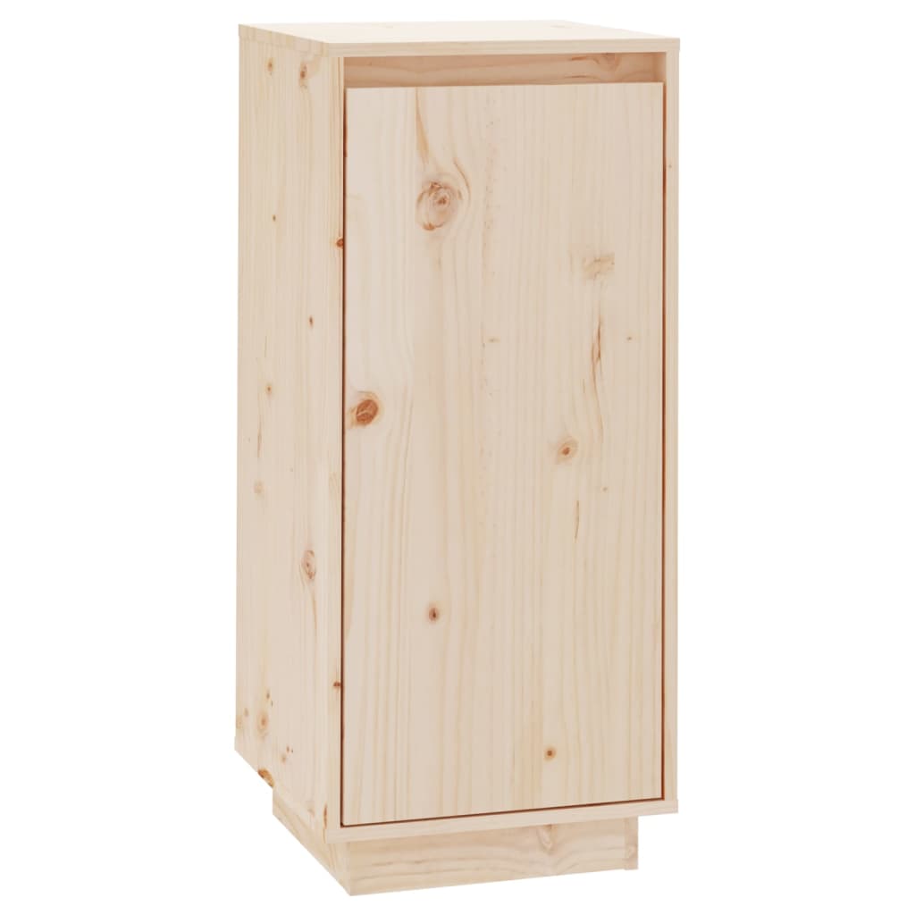 NNEVL Shoe Cabinet 35x35x80 cm Solid Wood Pine