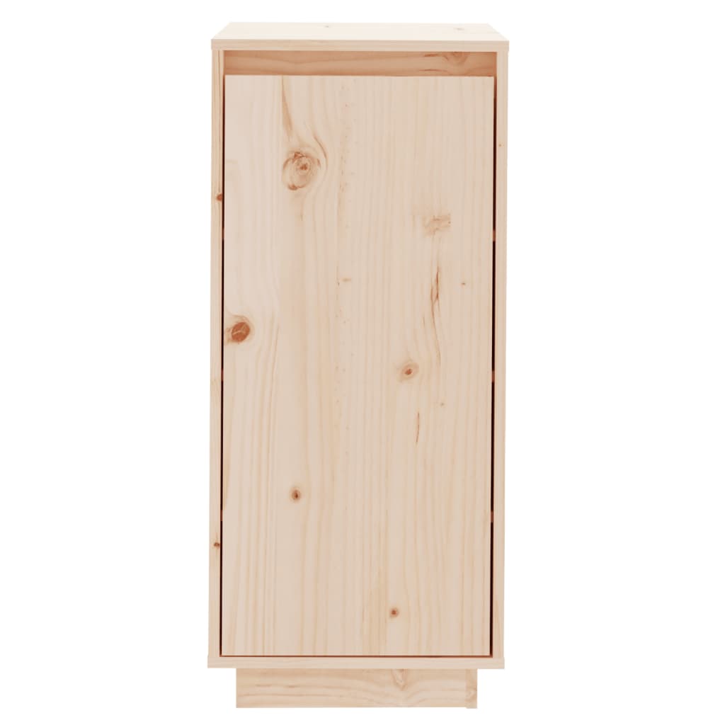 NNEVL Shoe Cabinet 35x35x80 cm Solid Wood Pine