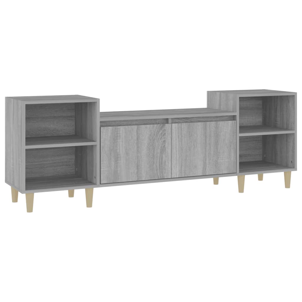 NNEVL TV Cabinet Grey Sonoma 160x35x55 cm Engineered Wood