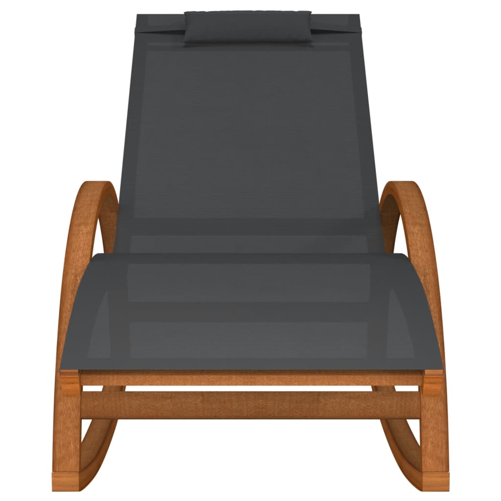 Sedia da giardino in legno – Grigia