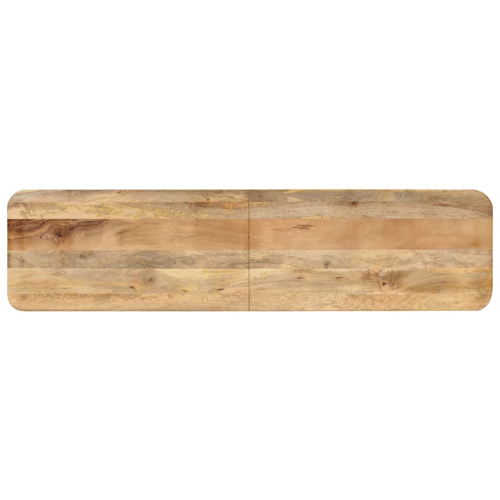 vidaXL Bench Wooden Dining Hallway Entryway Bench Furniture Solid Wood Mango