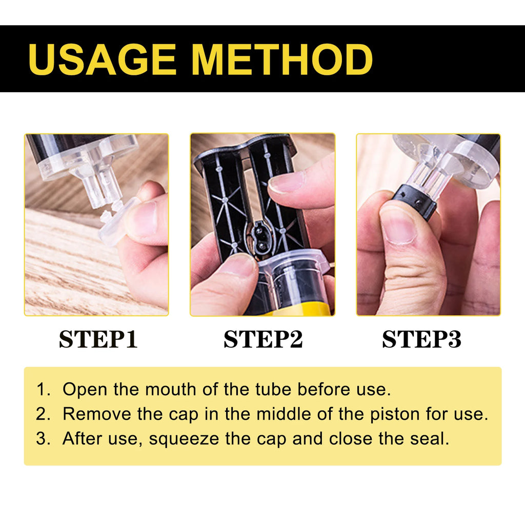 Strength Epoxy Putty AB Glue For Metal Wood Plastic Crack Repair Waterproof Heat Resistant Adhesive Quick Fix Tool