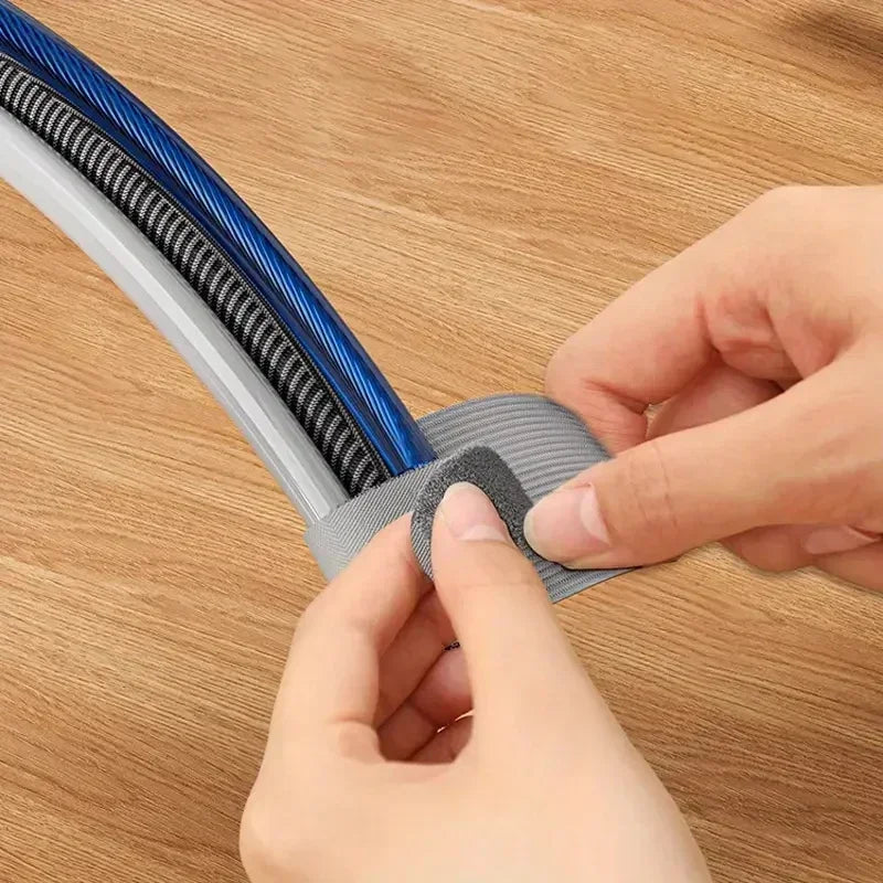 Ties Fastening Wire Reusable Cable Organizer Cord Rope Holder Self Adhesive Adjustable Cord Organizer Straps Desk Management