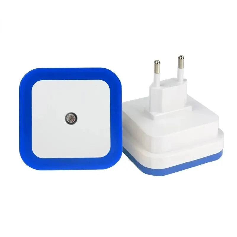 Wireless Sensor LED Night Light EU US Plug Mini Square Night Lights For Baby Children Living Room Bedroom Corridor Lighting Lamp
