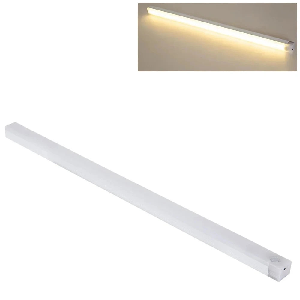 LED Bar Light Motion Sensor Night light Wireless Under Cabinet Lights For Kitchen Closet Cabinet Wardrobe Lighting Cabinet Light