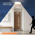 Motion Sensor LED Ceiling Light with Remote, 12 Inch Wired, 3000K-5000K, 2400LM Dimmable, Indoor/Closet/Hallway/Laundry/Stairs,